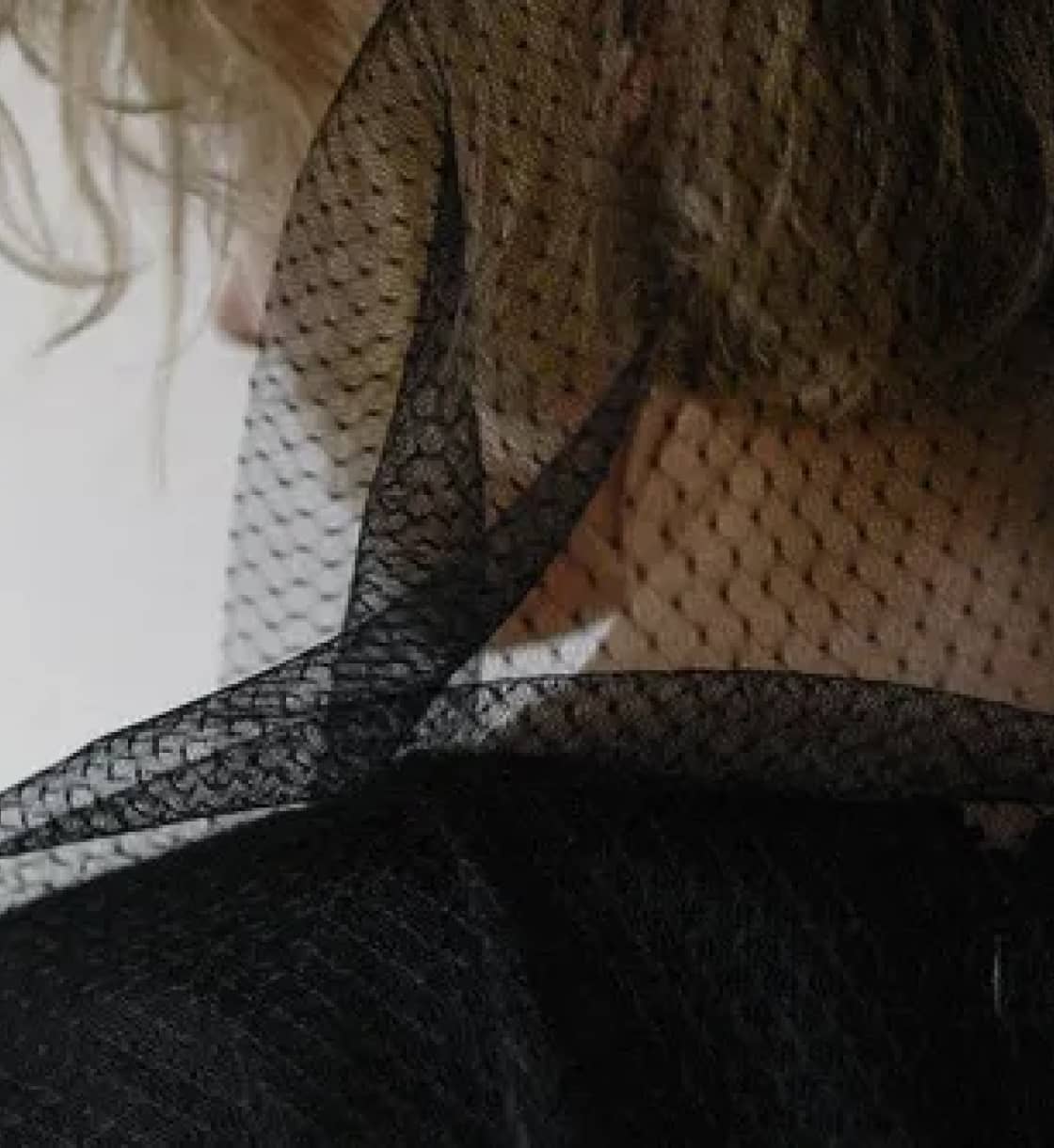 An image of a woman in a veil