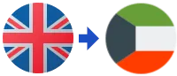 UK to Kuwait