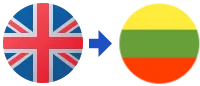 UK to Lithuania