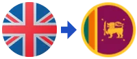 UK to Sri Lanka