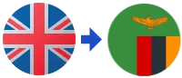 UK to Zambia