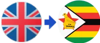 UK to Zimbabwe