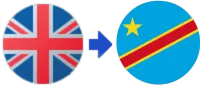 UK to DR Congo