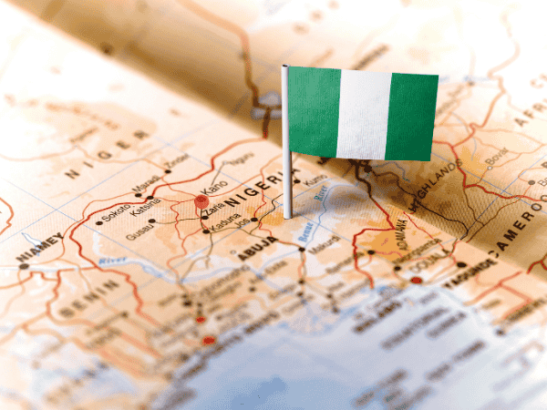 repatriation to Nigeria, visualised by a map