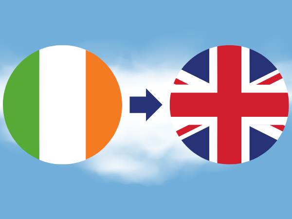 repatriating to UK from Ireland graphic